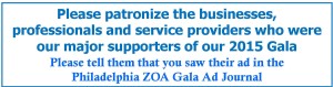 gala ad journal support